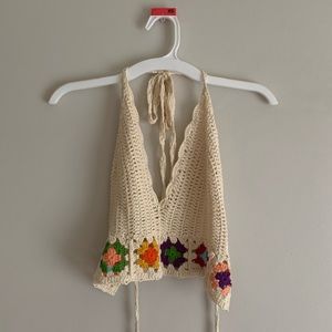 Crochet Halter Cami